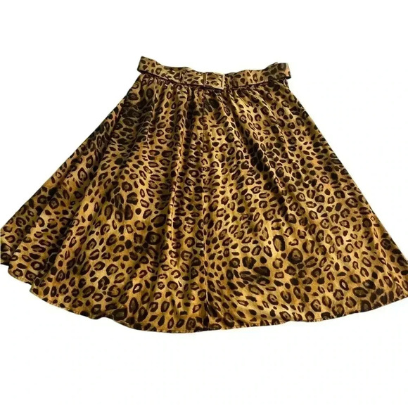 NEW Jones New York A-Line Belted Skirt Size 10P - Picture 4 of 4